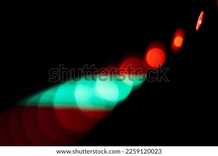 Similar – Image, Stock Photo Urban blur night lights IV