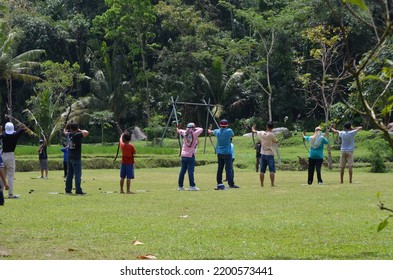 Ledok Sambi Outbound Ecopark Spreads Out Stock Photo 2200573701 ...