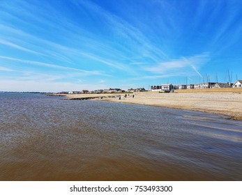 Lee Beach From The Solent