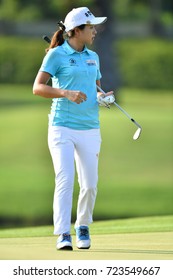 Lee Solar Of South Korea In Action During  First Round The PTT Thailand LPGA Masters 2017 At Panya Indra Golf Club. On September 13, 2017 In Bangkok, Thailand.