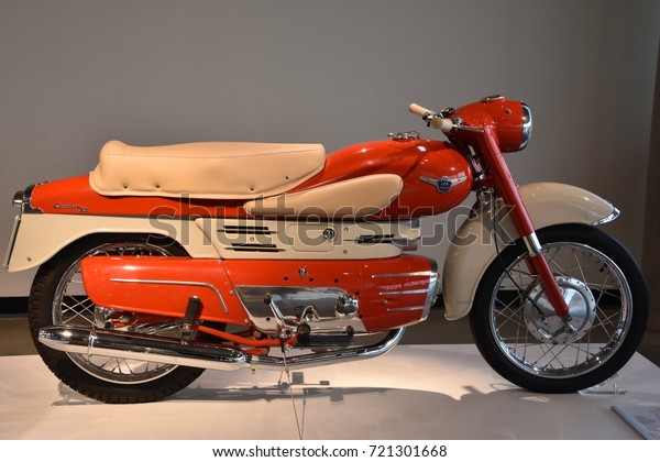 LEEDS,
ALABAMA - JUL 24: Barber Vintage Motorsports Museum in Leeds,
Alabama, as seen on July 24, 2017. The museum has over 1,450
vintage and modern motorcycles and racing
cars.
