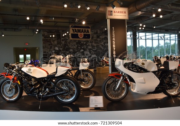LEEDS,\
ALABAMA - JUL 24: Barber Vintage Motorsports Museum in Leeds,\
Alabama, as seen on July 24, 2017. The museum has over 1,450\
vintage and modern motorcycles and racing\
cars.