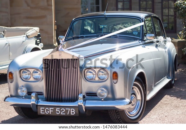 Leeds, England, Mar 2012: 1963\
- 1966 Rolls Royce Silver Cloud III. Only 2,044 produced as a 4\
door saloon. However, 2 door convertible and coupe were also\
available.