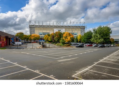 LEEDS, ENGLAND-OCT 06,2015:Leeds United Football Club Stadium.