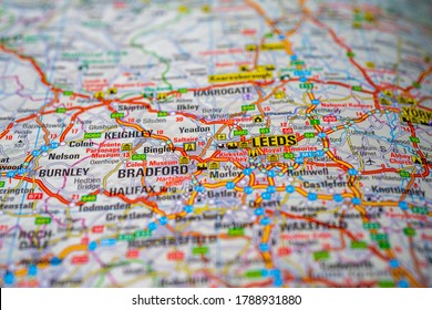 Leeds On Map Of Europe