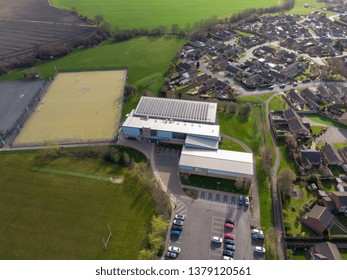 Leeds UK, 22nd April 2019: The John Smeaton Leisure Centre Aerial Photos Located On The Crossgates Area Of Leeds In West Yorkshire