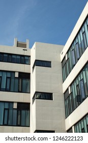 LEEDS, UK - August 18 2018: A Close Up Of The EC Stoner Building In Leeds University Built In 1965 By Chamberlin Powell And Bon