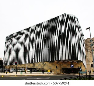 LEEDS, UK - OCTOBER 30, 2016: Carpark Of The New Victoria Gate Shopping Centre. Victoria Gate Is A 165 Million Pound Retail Development Which Opened On 21 October 2016