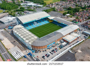 Leeds United Football Club, Elland Road. UK . Aerial Image. 17th May 2022