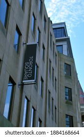 Leeds, West Yorkshire, United Kingdom - 18 September 2020: Toronto Square Office Development Near City Square In The Centre Of Leeds