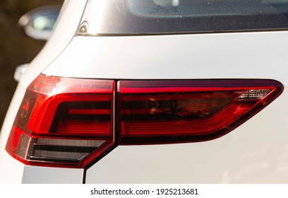 Left Rear Light Of A Car