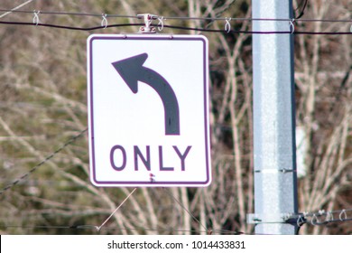 Left Turn Only