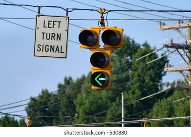 Left Turn Signal - Green