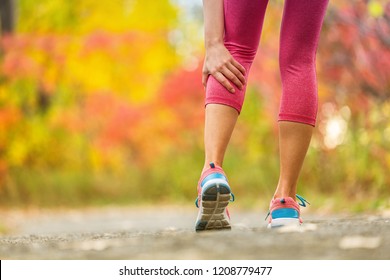 Leg Muscle Cramp Calf Sport Injury Outdoors Exercise.