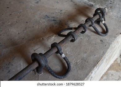 Leg Shackles In A 'Tiger Cage' In Phu Tuong Prison, Con Dao, Vietnam