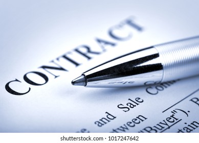 Legal Contract Signing - Buy Sell Real Estate Contract