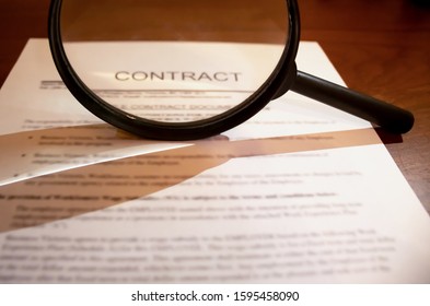 Legal contract signing - buy sell real estate contract - Shutterstock ID 1595458090