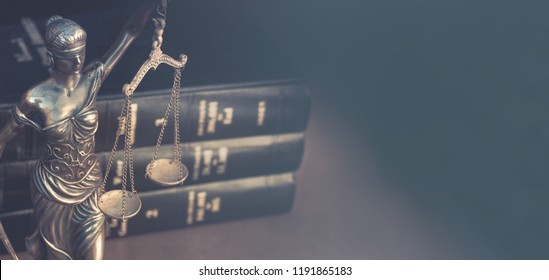 Legal Law Concept Image Horizontal Banner Style.