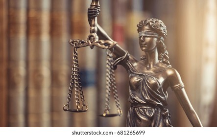 Legal law concept image, the Statue of justice