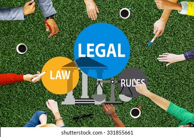 Legal Law Rules Community Justice Social Gathering Concept