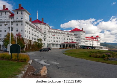 Legendary Bretton Woods Hotel White Mountains Stock Photo 1311221585 ...