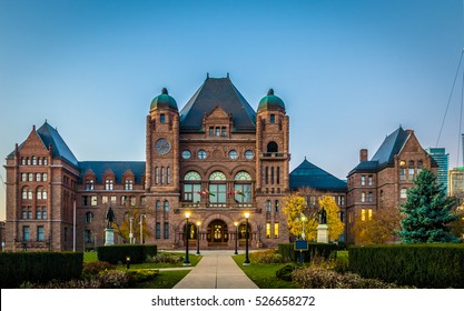 Legislative Assembly Of Ontario Situated In Queens Park - Toronto, Ontario, Canada