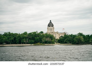 The Legislative Assembly Of Saskatchewan In Regina City, Canada - May, 2022