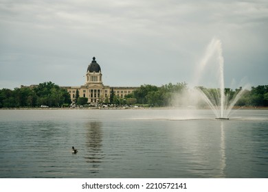 The Legislative Assembly Of Saskatchewan In Regina City, Canada - May, 2022