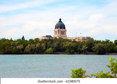 The Legislative Assembly Of Saskatchewan In Regina City, Canada