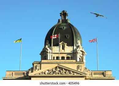 Legislature Building In Regina, Saskatchewan, Canada