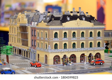 Lego collections exhibition at September 09, 2018 in Budapest, Hungary.
