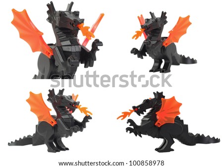 Lego dragon toy