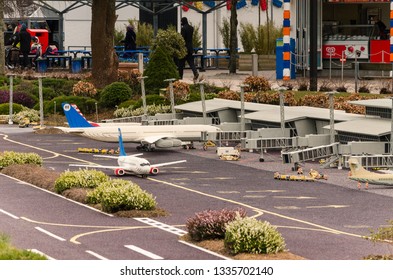 Legoland Billund, Denmark - 03/31/2018
Airport Made Of Lego