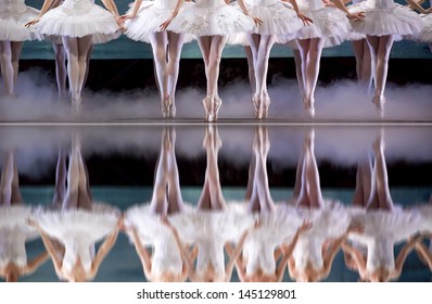 legs of ballerina