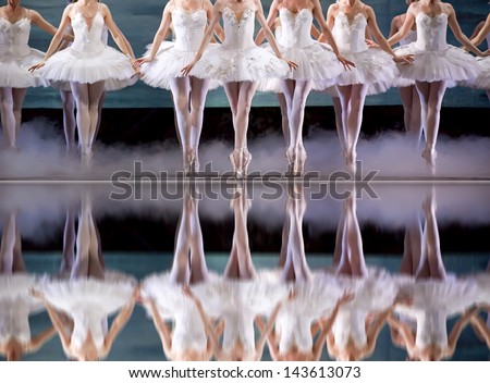 legs of ballerina