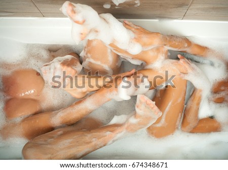 Legs Of Beautiful Young Caucasian Female In Bath Young Sexy Couple Enjoy Each Other In Legs Of Beautiful Young Caucasian Female In Bath Young Sexy Couple Enjoy Each Other In