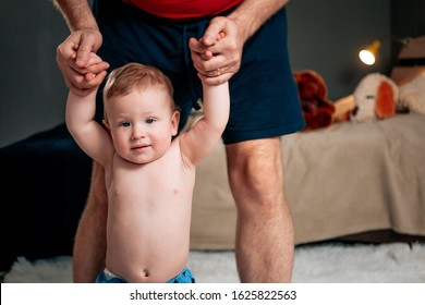 Mom Puts On Her Son Cake Stock Photo Edit Now