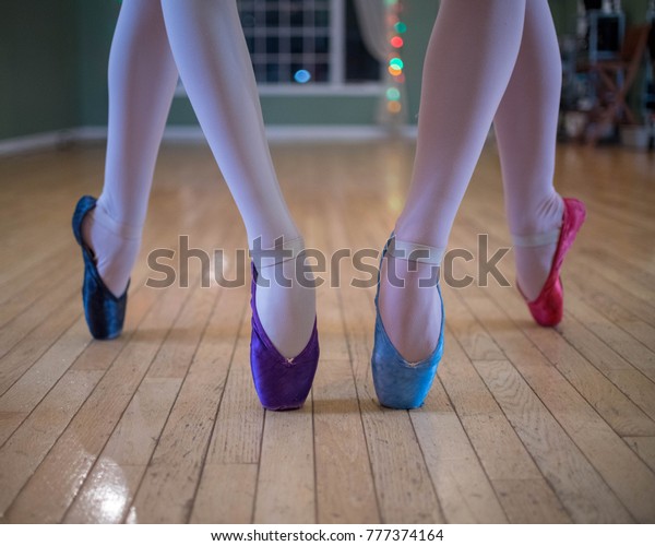 rainbow pointe shoes