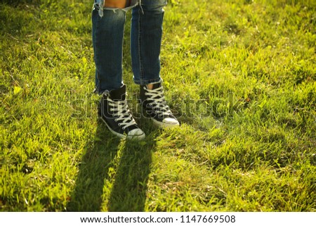 Similar – green shoes Colour photo