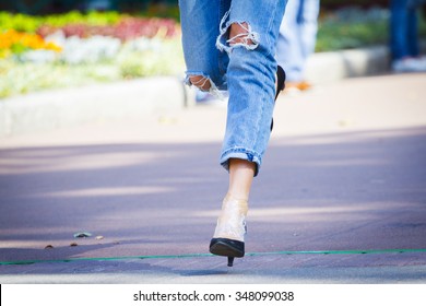 4,886 Running high heels Images, Stock Photos & Vectors | Shutterstock