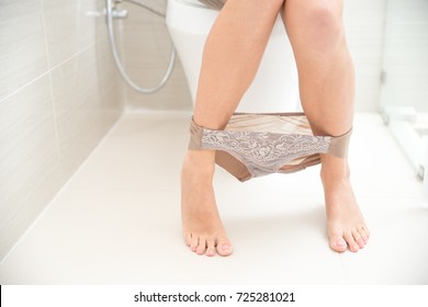 Panties Toilet