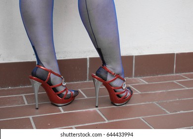 High heels ff stocking erotic