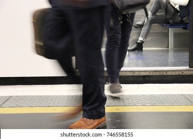 Legs in the underground