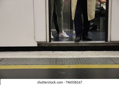 Legs in the underground