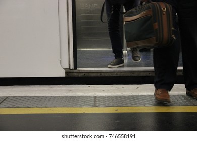 Legs in the underground