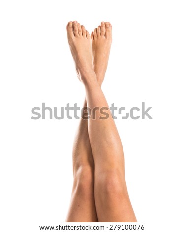 Legs of woman