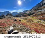 Lehma Meadows in The Alpine Lakes Wilderness, on Section J of the PCT