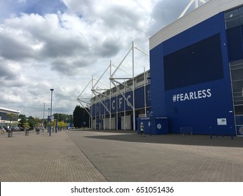 Leicester, England - 31 May 2017: Areas Around King Power Stadium, Leicester City FC