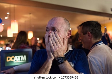 Leicester,UK. May 03rd  2016.Leicester City Fans Are Out On The Streets Tonight Celebrating The Premier League Title,After A 2-2 Draw Between Chelsea And Spurs A Game Which Tottenham Had To Win .
