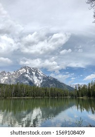 Leigh Lake In Grand Teton NP